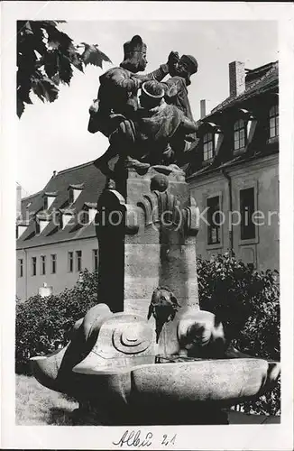 Altenburg Thueringen Skatbrunnen / Altenburg /Altenburger Land LKR