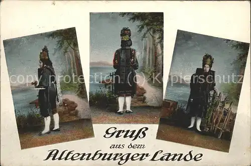 Altenburg Thueringen Landestracht / Altenburg /Altenburger Land LKR