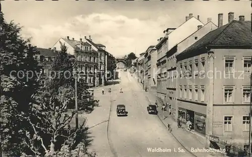 Waldheim Sachsen Bahnhofstrasse Kat. Waldheim Sachsen