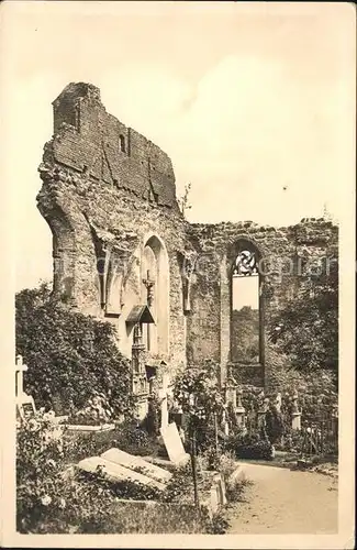 Bautzen Nicolai Ruine 1000jaehrige Stadt Kat. Bautzen