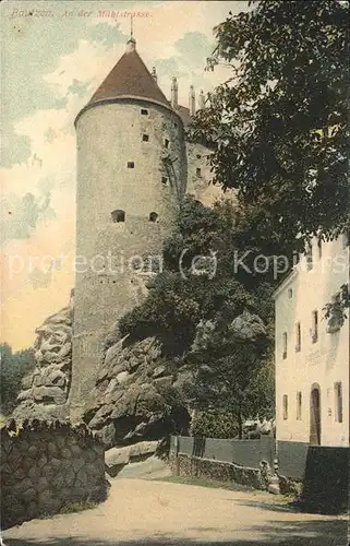 Bautzen Muehlstrasse Schloss Ortenburg Turm Kat. Bautzen