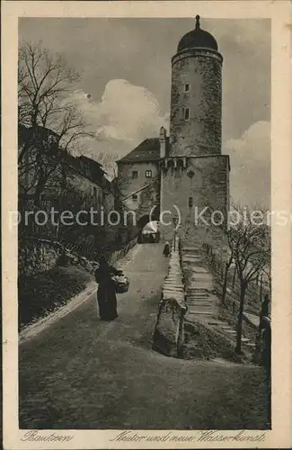 Bautzen Neutor und Neue Wasserkunst Heimatschutz Postkarte Kat. Bautzen