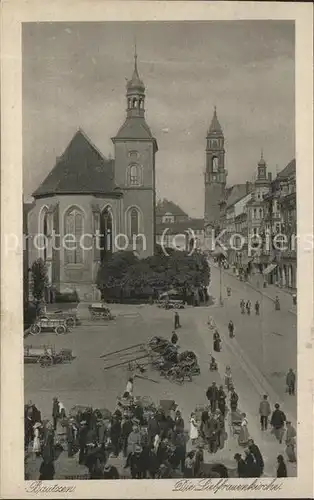 Bautzen Liebfrauenkirche Heimatschutz Postkarte Kupfertiefdruck Kat. Bautzen