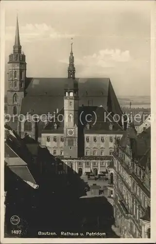 Bautzen Rathaus Petridom Kat. Bautzen