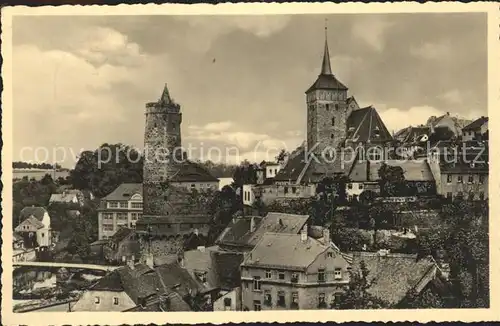 Bautzen Alte Wasserkunst Michaeliskirche Altstadt Kat. Bautzen