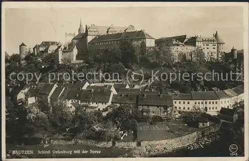 Bautzen Altstadt Spree Schloss Ortenburg Kat. Bautzen