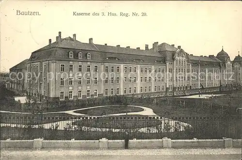 Bautzen Kaserne Husaren Regiment Nr. 20 Kat. Bautzen