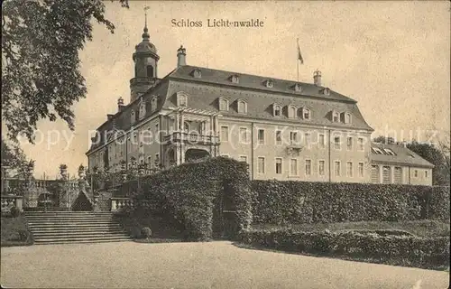Frankenberg Sachsen Schloss Lichtenwalde Kat. Frankenberg Sachsen