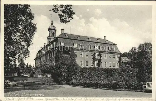 Frankenberg Sachsen Schloss Lichtenwalde Kat. Frankenberg Sachsen