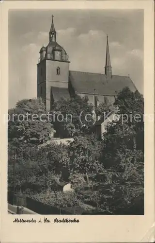 Mittweida Stadtkirche Kat. Mittweida