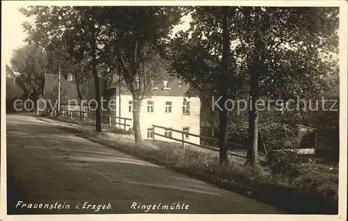 Frauenstein Sachsen Ringelmuehle Kat. Frauenstein Sachsen