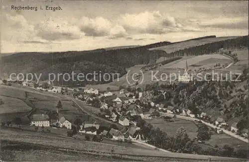 Rechenberg Bienenmuehle Osterzgebirge Panorama Kat. Rechenberg Bienenmuehle