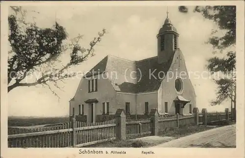 Schoenborn Mittweida Kapelle Kat. Mittweida