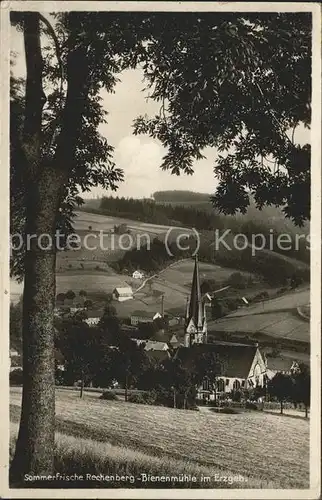 Rechenberg Bienenmuehle Osterzgebirge Ortsblick Kat. Rechenberg Bienenmuehle