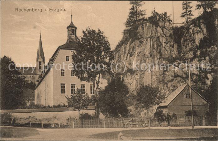 Rechenberg Bienenmuehle Osterzgebirge Ortsblick Kat