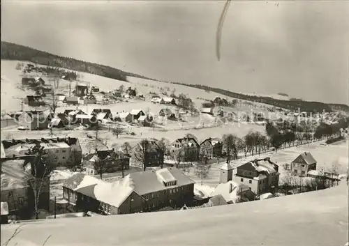 Rechenberg Bienenmuehle Osterzgebirge Ortsansicht Kat. Rechenberg Bienenmuehle