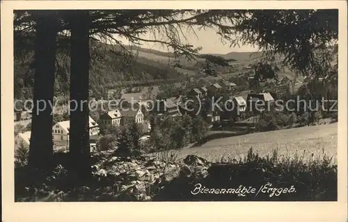 Rechenberg Bienenmuehle Osterzgebirge Ortsblick Kat. Rechenberg Bienenmuehle