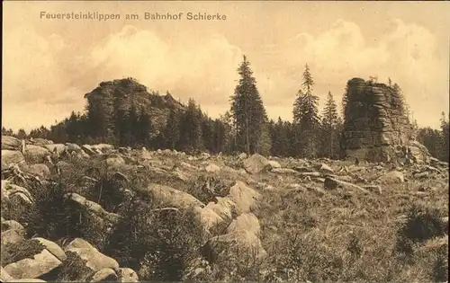 Schierke Harz Feuersteinklippen / Schierke Brocken /Harz LKR