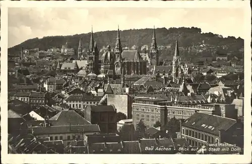 Aachen Dom Rathaus Kat. Aachen