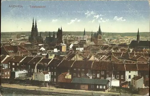 Aachen Totalansicht Kat. Aachen