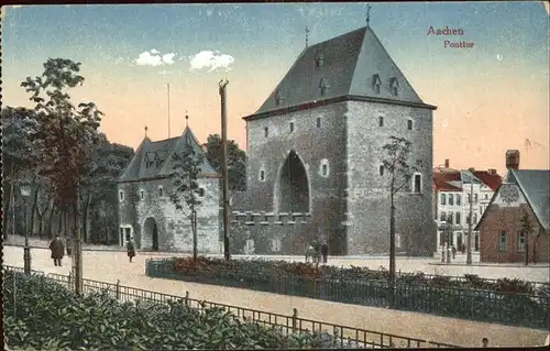 Aachen Ponttor Kat. Aachen