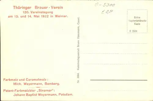 Weimar Thueringen Schillerhaus Schillerzimmer / Weimar /Weimar Stadtkreis