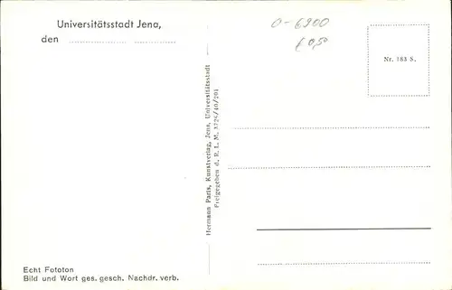 Jena vom Bismarckstein Kat. Jena