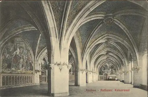 Aachen Rathaus Kaisersaal Kat. Aachen