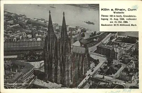 Koeln Rhein Dom Kat. Koeln