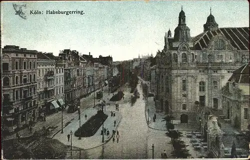 Koeln Rhein Habsburgerring Kat. Koeln