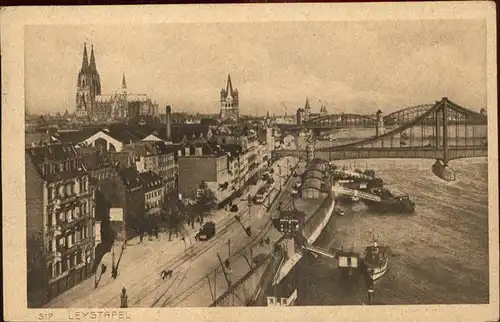 Koeln Rhein Leystapel Kat. Koeln