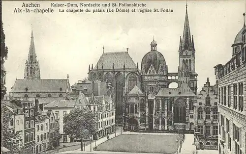 Aachen Kaiser Dom St. Foilanskirche Kat. Aachen