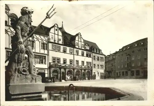 Weimar Thueringen Marktplatz Cranachhaeusern / Weimar /Weimar Stadtkreis