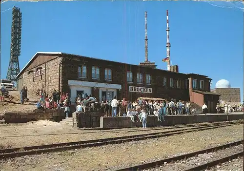 Brocken Brockenbahnhof Kat. Wernigerode