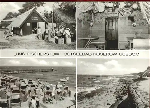Koserow Ostseebad Usedom Uns Fischerstuw Kat. Koserow