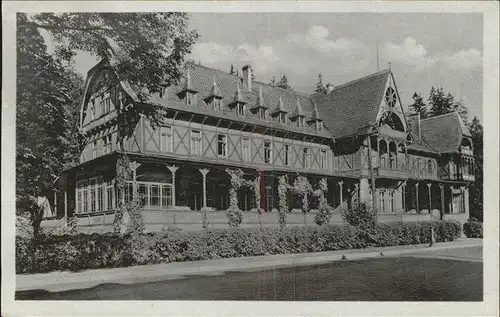 Alexisbad Harz FDGB Ferienheim Kat. Harzgerode