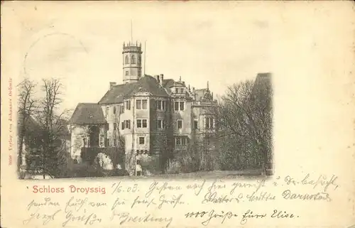 Droyssig Schloss Kat. Droyssig