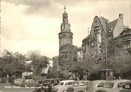 Halle Saale am Leipziger Turm Kat. Halle