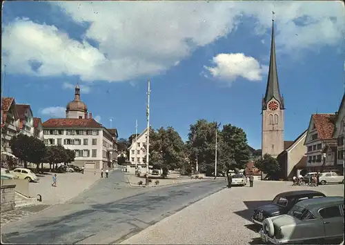 Gais AR Strassenpartie Kirche / Gais /Bz. Mittelland