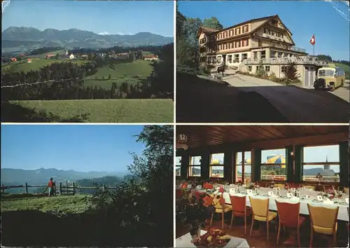 Menzberg Hotel Kreuz Restaurant Alpenpanorama Kat. Menzberg