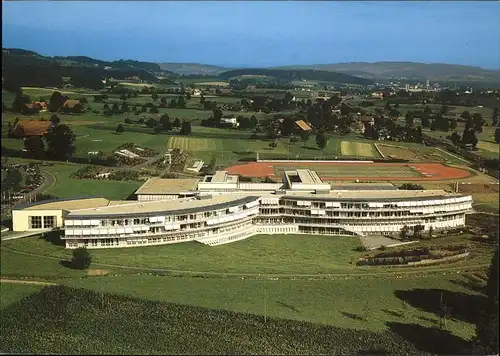 Nottwil Schweizer Paraplegiker Zentrum Krankenhaus Sportplatz Tennis Kat. Nottwil