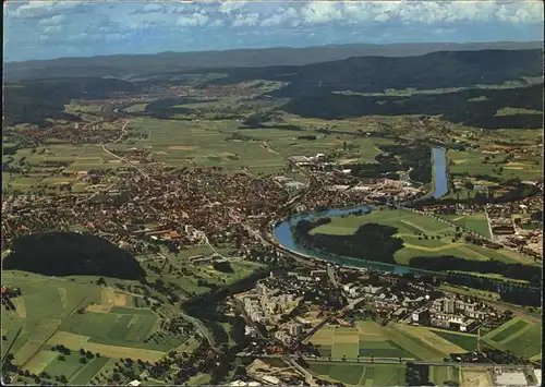 Dietikon Fliegeraufnahme Limmat Feldpost Kat. Dietikon