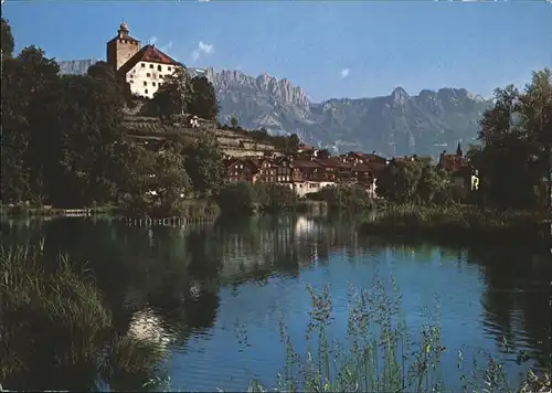 Werdenberg Schloss Alpstein See Appenzeller Alpen Kat. Werdenberg