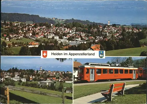 Heiden AR Panorama Klimakurort Bodensee Bahn / Heiden /Bz. Vorderland