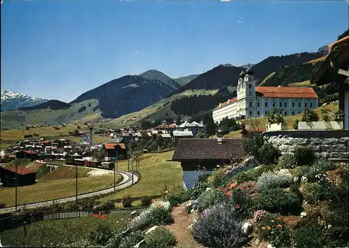 Disentis GR Kloster Eisenbahn Kat. Disentis