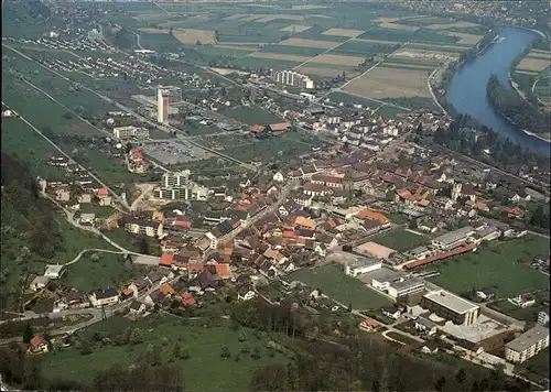 Zurzach Fliegeraufnahme Thermalbad Rhein Kat. Zurzach