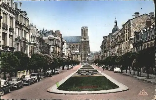 Reims Champagne Ardenne Cours J. B. Langlet Kat. Reims