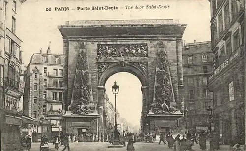 Paris Porte Saint Denis Kat. Paris