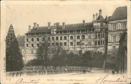 Blois Loir et Cher Chateau Aile Francois Ier Kat. Blois