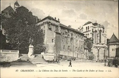 Chambery Savoie Chateau des Ducs de Savoie Monument Kat. Chambery